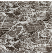 Самоклеящаяся декоративная 3D панель Камень серый рваный кирпич 700х770х3мм (158) SW-00000487