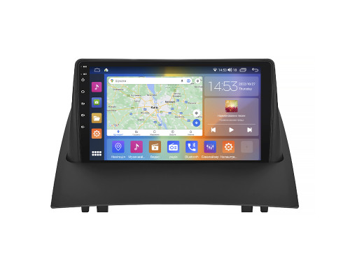 Штатная магнитола Lesko для Renault Megane II 2002-2006 экран 9" 4/64Gb CarPlay 4G Wi-Fi GPS Prime