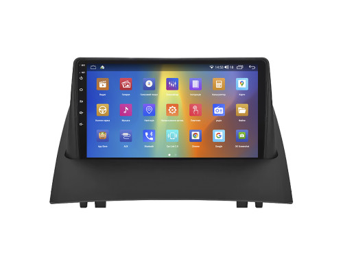 Штатная магнитола Lesko для Renault Megane II Рестайлинг 2006-2009 экран 9" 2/32Gb CarPlay 4G Wi-Fi GPS Prime