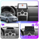 Штатная магнитола Lesko для Renault Megane II Рестайлинг 2006-2009 экран 9" 4/64 QLED CarPlay 4G Wi-Fi GPS 360 Prime