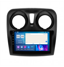 Штатная магнитола Lesko для Renault Sandero II ver 2 2013-2018 экран 9" 4/64Gb CarPlay 4G Wi-Fi GPS Prime