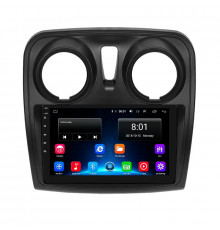 Штатная магнитола Lesko для Renault Sandero II Рестайлинг ver 2 2018-н.в экран 9" 2/32Gb Wi-Fi GPS Base