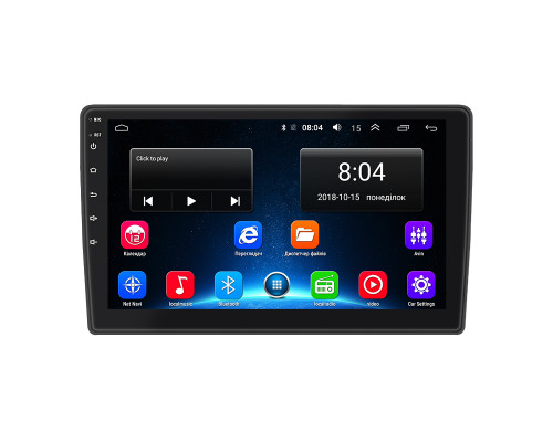 Штатная магнитола Lesko для Renault Symbol ll 2008-2012 экран 9" 2/32Gb Wi-Fi GPS Base