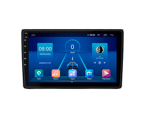 Штатная магнитола Lesko для SEAT Exeo  2008-2013 экран 9" 4/64Gb 4G Wi-Fi GPS Top