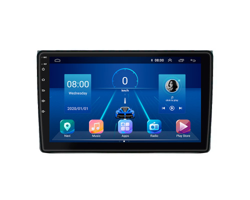 Штатная магнитола Lesko для SEAT Exeo  2008-2013 экран 9" 6/128Gb 4G Wi-Fi GPS Top