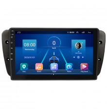 Штатная магнитола Lesko для SEAT Ibiza IV 2008-2012 экран 9" 4/64Gb 4G Wi-Fi GPS Top