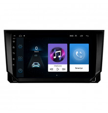 Штатная магнитола Lesko для SEAT Ibiza IV Рестайлинг 2 2015-2017 экран 9" 1/16Gb Wi-Fi GPS Base