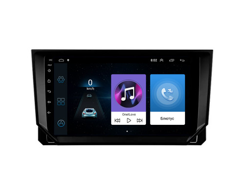 Штатная магнитола Lesko для SEAT Ibiza IV Рестайлинг 2 2015-2017 экран 9" 1/16Gb Wi-Fi GPS Base