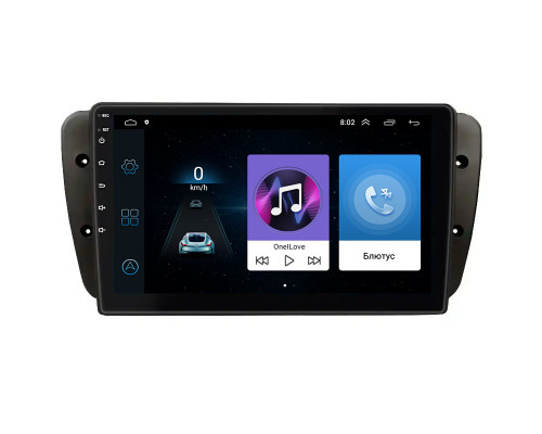 Штатная магнитола Lesko для SEAT Ibiza IV Рестайлинг 2012-2015 экран 9" 1/16Gb Wi-Fi GPS Base