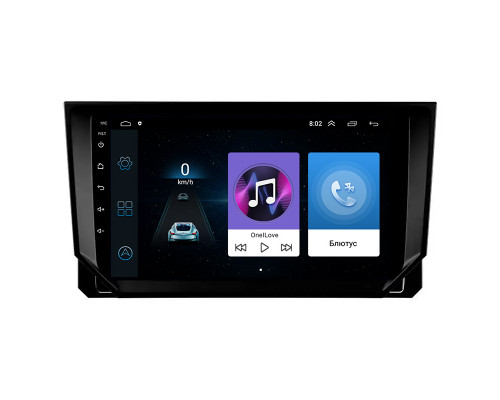 Штатная магнитола Lesko для SEAT Ibiza V 2017-2021 экран 9" 1/16Gb Wi-Fi GPS Base