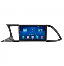 Штатная магнитола Lesko для SEAT Leon III 2012-2016 экран 9" 4/64Gb 4G Wi-Fi GPS Top