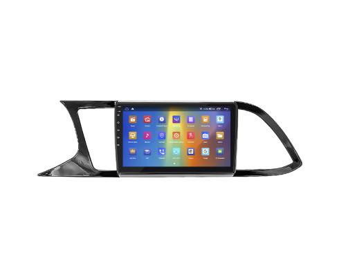 Штатная магнитола Lesko для SEAT Leon III 2012-2016 экран 9" 2/32Gb CarPlay 4G Wi-Fi GPS Prime