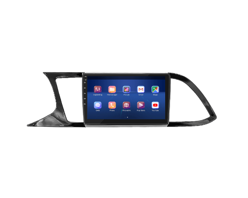 Штатная магнитола Lesko для SEAT Leon III 2012-2016 экран 9" 2/32Gb 4G Wi-Fi GPS Top