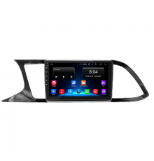 Штатная магнитола Lesko для SEAT Leon III Рестайлинг 2016-2020 экран 9" 2/32Gb Wi-Fi GPS Base