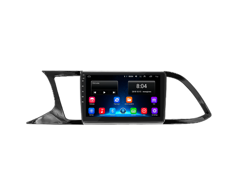 Штатная магнитола Lesko для SEAT Leon III Рестайлинг 2016-2020 экран 9" 2/32Gb Wi-Fi GPS Base