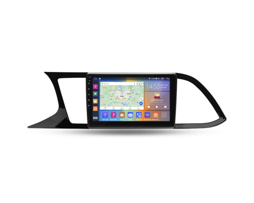 Штатная магнитола Lesko для SEAT Leon III Рестайлинг 2016-2020 экран 9" 4/64Gb CarPlay 4G Wi-Fi GPS Prime