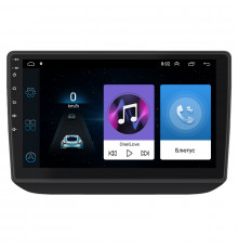 Штатная магнитола Lesko для Skoda Fabia II 2007-2010 экран 10" 1/16Gb Wi-Fi GPS Base