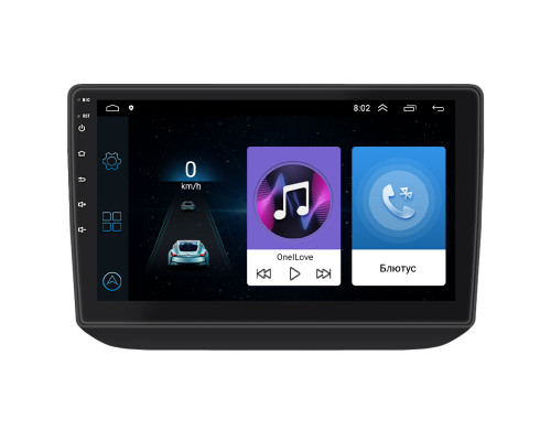 Штатная магнитола Lesko для Skoda Fabia II 2007-2010 экран 10" 1/16Gb Wi-Fi GPS Base