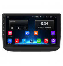 Штатная магнитола Lesko для Skoda Fabia II 2007-2010 экран 10" 2/32Gb Wi-Fi GPS Base