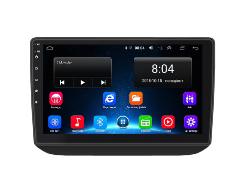 Штатная магнитола Lesko для Skoda Fabia II Рестайлинг 2010-2014 экран 10" 2/32Gb Wi-Fi GPS Base