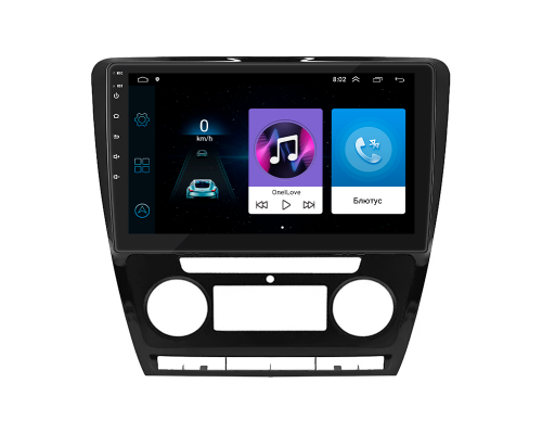 Штатная магнитола Lesko для Skoda Octavia II (A5) 2004-2009 экран 10" 1/16Gb Wi-Fi GPS Base