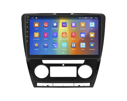 Штатная магнитола Lesko для Skoda Octavia II (A5) 2004-2009 экран 10" 2/32Gb CarPlay 4G Wi-Fi GPS Prime