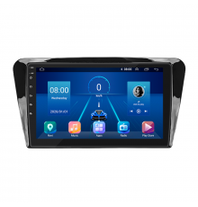 Штатная магнитола Lesko для Skoda Octavia III (A7) 2013-2017 экран 10" 2/32Gb 4G Wi-Fi GPS Top