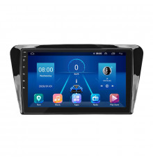 Штатная магнитола Lesko для Skoda Octavia III (A7) 2013-2017 экран 10" 4/64Gb 4G Wi-Fi GPS Top