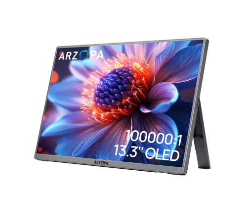 Портативний монітор Arzopa A3C Pro black 13.3" 1920x1080 60 Гц OLED