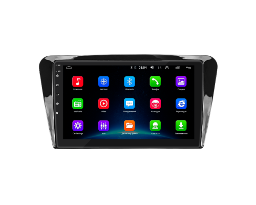 Штатная магнитола Lesko для Skoda Octavia III (A7) Рестайлинг 2017-2020 экран 10" 2/32Gb Wi-Fi GPS Base