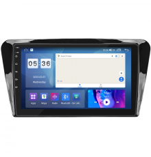 Штатная магнитола Lesko для Skoda Octavia III (A7) Рестайлинг 2017-2020 экран 10" 4/64Gb CarPlay 4G Wi-Fi GPS Prime