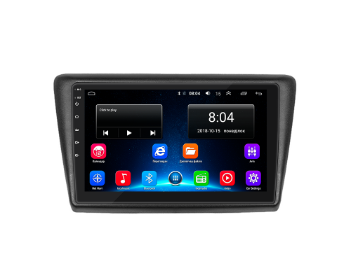 Штатная магнитола Lesko для Skoda Rapid I 2012-2017 экран 9" 2/32Gb Wi-Fi GPS Base