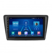 Штатная магнитола Lesko для Skoda Rapid I 2012-2017 экран 9" 4/64Gb 4G Wi-Fi GPS Top