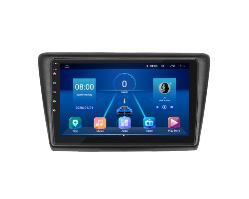 Штатная магнитола Lesko для Skoda Rapid I 2012-2017 экран 9" 2/32Gb 4G Wi-Fi GPS Top