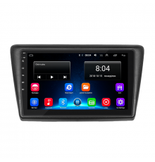 Штатная магнитола Lesko для Skoda Rapid I Рестайлинг 2017-2020 экран 9" 2/32Gb Wi-Fi GPS Base