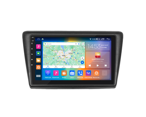 Штатная магнитола Lesko для Skoda Rapid I Рестайлинг 2017-2020 экран 9" 2/32Gb CarPlay 4G Wi-Fi GPS Prime