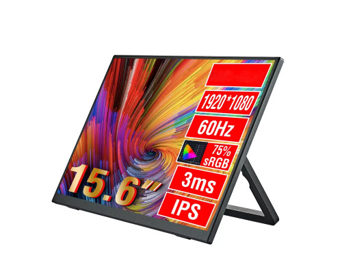 Портативний монітор Anmite A156W03 black 15.6" 1920x1080 60 Гц