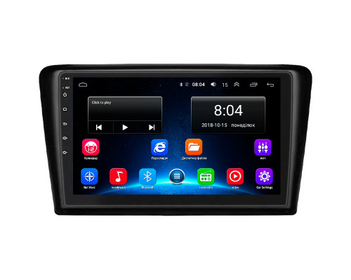 Штатная магнитола Lesko для Skoda Spaceback  2014-2019 экран 9" 2/32Gb Wi-Fi GPS Base