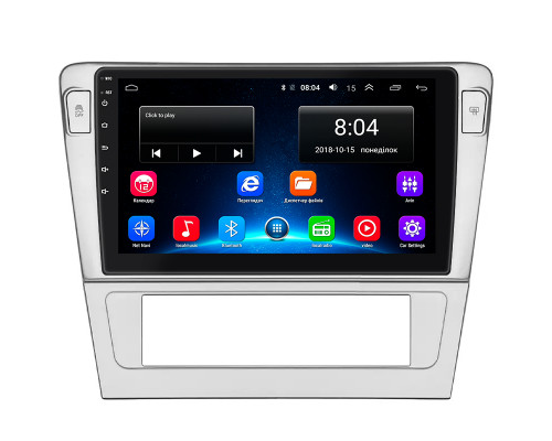 Штатная магнитола Lesko для Skoda Superb I Рестайлинг 2006-2008 экран 9" 2/32Gb Wi-Fi GPS Base