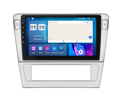 Штатная магнитола Lesko для Skoda Superb I Рестайлинг 2006-2008 экран 9" 4/64Gb CarPlay 4G Wi-Fi GPS Prime