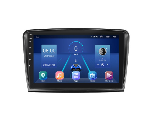 Штатная магнитола Lesko для Skoda Superb II 2008-2013 экран 10" 2/32Gb 4G Wi-Fi GPS Top