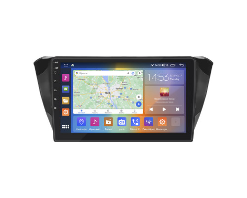 Штатная магнитола Lesko для Skoda Superb III 2015-2019 экран 10" 2/32Gb CarPlay 4G Wi-Fi GPS Prime