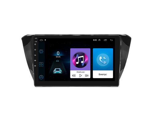 Штатная магнитола Lesko для Skoda Superb III Рестайлинг 2019-н.в. экран 10" 1/16Gb Wi-Fi GPS Base