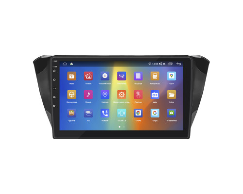 Штатная магнитола Lesko для Skoda Superb III Рестайлинг 2019-н.в. экран 10" 2/32Gb CarPlay 4G Wi-Fi GPS Prime