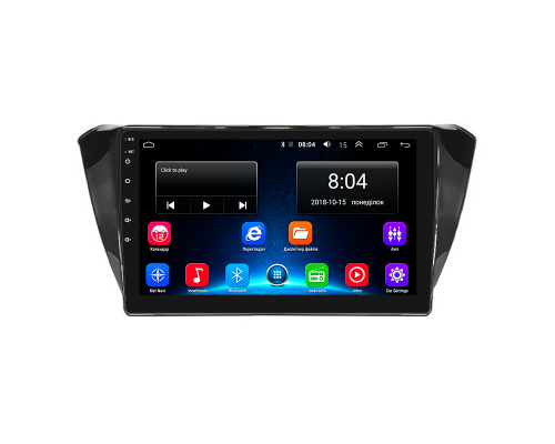 Штатная магнитола Lesko для Skoda Superb III Рестайлинг 2019-н.в. экран 10" 2/32Gb 4G Wi-Fi GPS Top