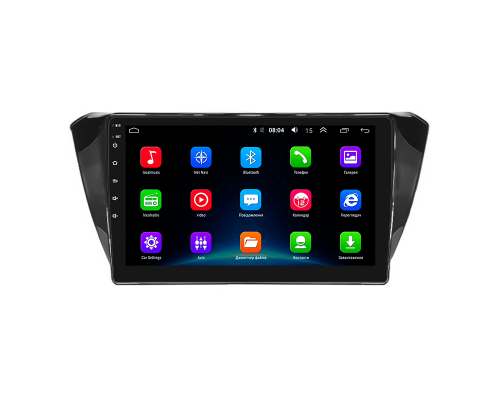 Штатная магнитола Lesko для Skoda Superb III Рестайлинг 2019-н.в. экран 10" 2/32Gb 4G Wi-Fi GPS Top