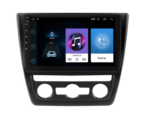 Штатная магнитола Lesko для Skoda Yeti I 2009-2014 экран 10" 1/16Gb Wi-Fi GPS Base