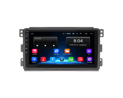 Штатная магнитола Lesko для Smart Fortwo 451 2007-2010 экран 9" 2/32Gb Wi-Fi GPS Base