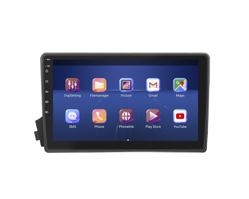 Штатная магнитола Lesko для SsangYong Actyon I 2005-2011 экран 9" 2/32Gb 4G Wi-Fi GPS Top