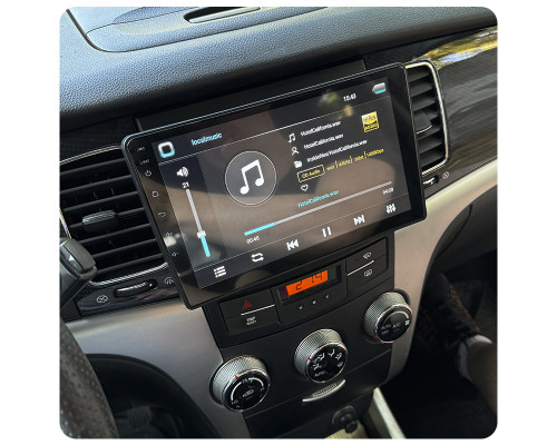 Штатная магнитола Lesko для SsangYong Actyon II 2010-2013 экран 9" 2/32Gb CarPlay 4G Wi-Fi GPS Prime